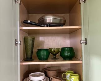 Lots of dishware