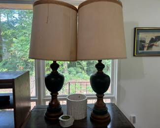 Lamps and Plant Holders