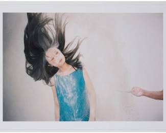 109 Ren Hang (1987-2017) "Untitled 20," 2012 Archival inkjet print in colors on paper Edition: 2/10 Signed and numbered in ink on the verso: Ren Hang Image: 26.375" H x 39.375" W; Sheet: 31.75" H x 44" W Estimate: $3,000 - $5,000