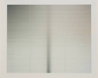 82 Luisa Lambri (b. 1969) "Untitled (Strathmore Apartments #11)," 2002 Laserchrome print mounted on Plexiglas Edition: 5/5 (aside from AP editions) Appears unsigned; inscribed in ink verso: Marc Foxx Sight: 34.75" H x 42.75" W Estimate: $1,800 - $2,200