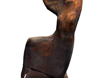 84 Emmanuel Fillion (b. 1966) "Exaltation," 2019 Patinated and polished bronze Edition: 2/3 Signed and numbered in the casting: Fillion 78.75" H x 60.5" W x 45" D approximately Estimate: $100,000 - $150,000