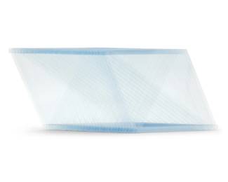 65 De Wain Valentine (1936-2022) Untitled, circa 1980s Laminated glass Unmarked 17.125" H x 44" W x 9" D Estimate: $4,000 - $6,000