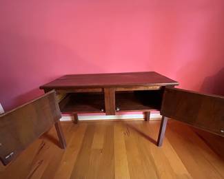 Wooden sideboard with storage