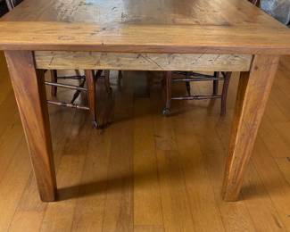 Solid wood table - seats up to 8