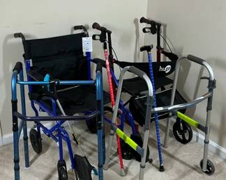 Mobility Aids Walkers, Wheelchairs Canes