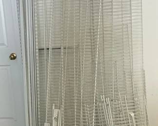 Closet Organization System with Wire Shelving Hardware