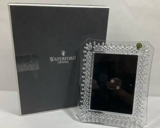 Waterford Crystal Picture Frame 5x7 With Box