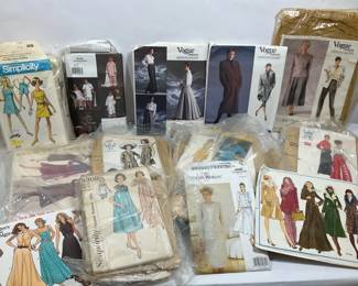 Vintage Sewing Patterns, Vogue, Simplicity And More