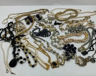 Assorted Vintage Costume Jewelry Collection
