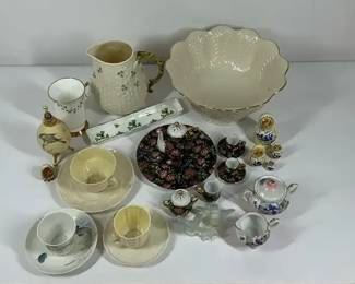 Decorative Porcelain and China Tableware Collection
