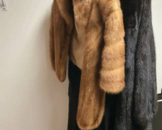 Vintage Fur Stole and Fur Jacket by Athurs RichardDonald