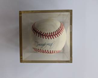 Signed Tom Seavers Baseball
