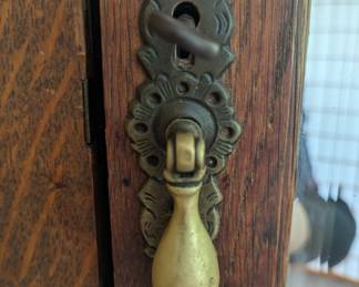 Wooden Wardrobe - Knob