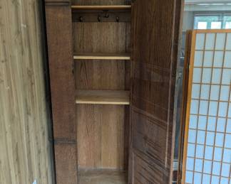 Wooden Wardrobe - Interior