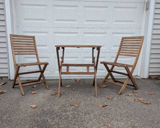 Outdoor Table and Chairs