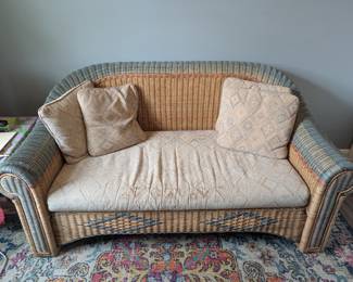 Wicker Couch