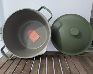 Sage Green Dutch Oven Style Pot