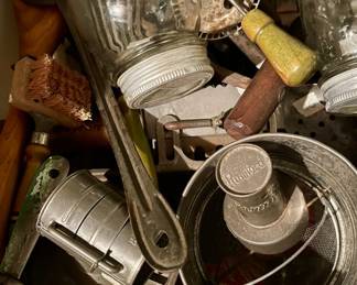Vintage Kitchen and Cooking Utensils