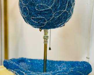 Spaghetti / Spun Lucite Lamp
