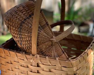 Split-Oak Hand Woven Baskets
