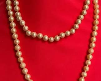 Two Pearl Like Necklaces