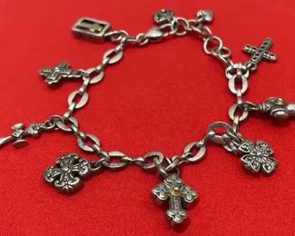 Brighton Charm Bracelet Cross Design
