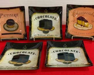 Collectable Pastry Plates Great For A pastry Chef