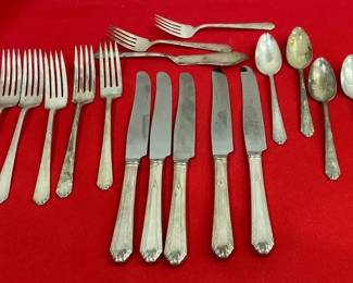 Collection Of Silverware by National Silver Co
