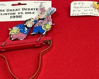 Two Vintage Political Memorabilia