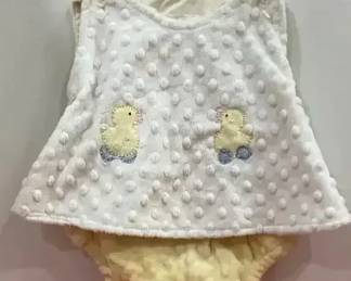 New WTags Love Lace Plush Duckie 2 Piece Outfit