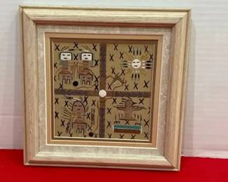 Authentic Navajo Sand painting Creation Story By DKD