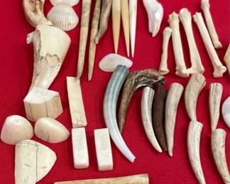 Collection Of Jewelry Making Items Rustic