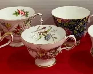 Collection Of Tea Cups