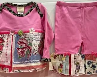 Haute Baby 2 Piece 70s Inspired Outfit new with tags
