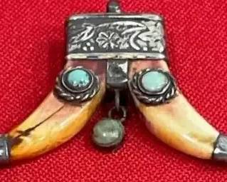 Vintage Artisan Tibetan Pendant