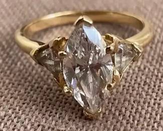CZ Marquis Ring