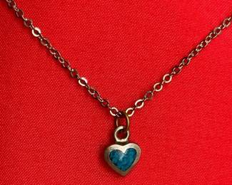 Dainty Heart Pendant Necklace