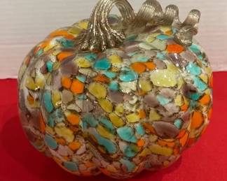 Unique Glass Pumpkin Great For The Holidays