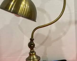 Bronze Metal Desk Lamp