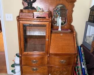 Side-by-Side Secretary Desk