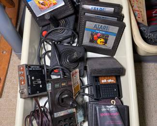 Atari Cartridges and Equipment