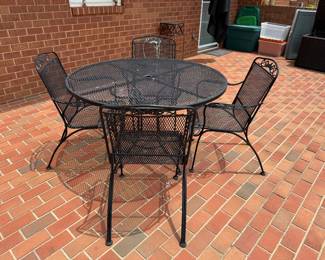 Wrought Iron Patio Set