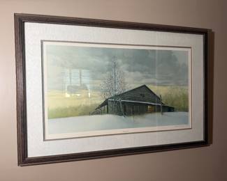 Ward H. Nichols "Milking Time"