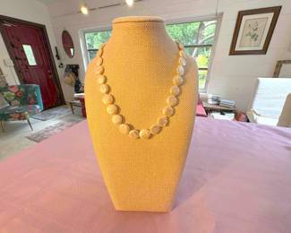 coin pearl necklace