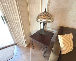 tiffany-style lamp