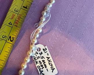 akoya pearl necklace