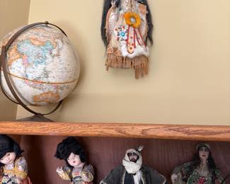 Collectibles for sale during in-person shopping.