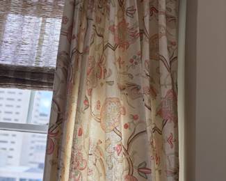 Drapes for sale during in person shopping