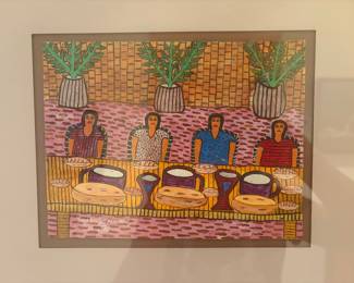 $160. Valdavino Miranda piece, 1994.  14.25" x 12.25".