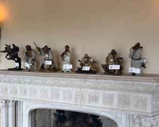 Asian collectible statuary for sale during in person shopping only. 